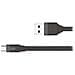 MUUSC0159 1m USB A Micro-USB A Nero, Grigio cavo USB - Foto miniatura 4