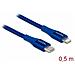 85415 cavo Lightning 0,5 m Blu - Foto miniatura 2