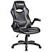 Sedia Gaming 69x72x122 Cm Con Cuscino, Grigia Grigio - Foto miniatura 1