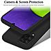 Custodia Compatibile Con Samsung Galaxy A22 4g / M22 / M32 4g In Liquid Nero - Coperchio Protettivo In Silicone Tpu Flessibile - Foto miniatura 5