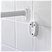 Barra Doccia Universale, 80 X 80/90 X 90 Cm, Colore: Bianco - Foto miniatura 3