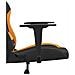 Sedia Da Gaming Nero E Arancione In Tessuto - Foto miniatura 5
