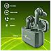 ARTICA BLOOM Auricolari Bluetooth True Wireless Intrauricolari 24h Autonomia Verde - Foto miniatura 5