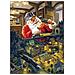 Puzzle Da 500 Pezzi Di Cobble Hill - La Ferrovia Di Babbo Natale - Poster Campione Incluso - Foto miniatura 1