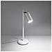 Lampada Da Tavolo Ring Bianco Sl. 1090 - Moderno Lampade Da Scrivania Bianco 43x14.5x19.5 Cm - Foto miniatura 3