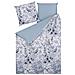 Set Copripiumino In Cotone Satinato 155 X 220 Cm Bianco E Blu Ballard - Foto miniatura 5