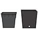 Fioriera Con Interno Rimovibile Marrone 21 / 32 L Pp Rattan - Foto miniatura 2