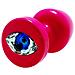 Dilatatore Anale Anni R Eye Diogol Rosso 3 Cm - Foto miniatura 4