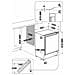 Frigorifero Monoporta da Incasso HABUF011 Multi Air Flow Classe E Capacità Netta 126 Litri - Foto miniatura 8