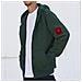 World Of Tanks - Felpa Con Cappuccio E Toppe (verde | 3xl) - Foto miniatura 7