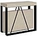 Consolle allungabile 90x40/196 cm Sketa Small cashmere telaio antracite - Foto miniatura 1