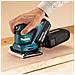 DBO480Z levigatrice portatile Levigatrice orbitale casuale 14000 OPM Nero, Blu 210 W - Foto miniatura 14
