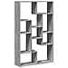 Libreria Grigio Sonoma 72x20x120 Cm In Truciolato - Foto miniatura 2