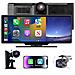 Carplay Auto, 10,26 Pollici Con Wireless Carplay E Android Auto,  Telecamera Posteriore 1080p Bt Usb Aux Siri Comando Vocale - Foto miniatura 1