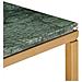 Tavolino Da Salotto Verde 40x40x35 Cm Pietra Vera Testura Marmo - Foto miniatura 4