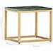 Tavolino Da Salotto Verde 40x40x35 Cm Pietra Vera Testura Marmo - Foto miniatura 6