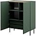 Libreria 2D2SZ ONDA 98x45xH127 verde) - Foto miniatura 3