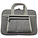 Elegante Borsa Grigia Per Laptop Matebook 14 E Macbook Pro 13.3 - Foto miniatura 1