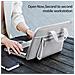 Elegante Borsa Grigia Per Laptop Matebook 14 E Macbook Pro 13.3 - Foto miniatura 3