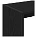 Tavolino Nero Faggio 50x26x50 cm Legno Ingegnerizzato - Foto miniatura 8
