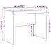 Scrivania Rovere artigianale MDF 100 x 50 x 76 cm Semplice - Foto miniatura 8