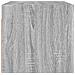 Mobili a Muro con Ante in Vetro 2pz Grigio Sonoma 68,5x37x35 cm - Foto miniatura 8