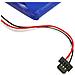 Batteria Per Apparecchi Gps Tomtom Go 600 / Start 62 Li-ion 3,7v 1200mah - Foto miniatura 3