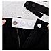 Estensore Per Pantaloni Premaman (2x15cm) - Bottone Elastico Regolabile Per Comfort Black - Foto miniatura 5
