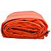 Telo 650g / m² Arancione 4 x 6 m Tela con rivestimento in PVC - Foto miniatura 4