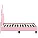 Struttura letto per bambini con testata Rosa 70 x 140 cm PU - Foto miniatura 6