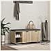 Panca per ingresso con cuscino Rovere Sonoma 100 x 38 x 46 cm - Foto miniatura 2