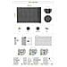 Frangivista In Pvc Viso L. 10m X H. 1,2m Grigio Antracite - Foto miniatura 8