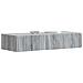 Tavolino da Parete Laterale Grigio Sonoma 87,5 x 34,5 x 17 cm - Foto miniatura 2