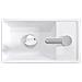 Lavabo da bagno Cromato 40,5 x 22,5 x 11,5 cm Metallo - Foto miniatura 2
