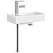 Lavabo da bagno Cromato 40,5 x 22,5 x 11,5 cm Metallo - Foto miniatura 6