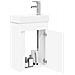 Mobile bagno con rubinetto Bianco 40,5 x 22,5 x 62 cm - Foto miniatura 3