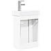 Mobile bagno con rubinetto Bianco 40,5 x 22,5 x 62 cm - Foto miniatura 7