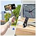 Squiddy Mini Treppiede Flessibile per Fotocamere e Smartphone - Colore Grigio - Foto miniatura 3
