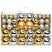 Set Palline Di Natale 100 Pz 6 Cm Argento / oro - Foto miniatura 1