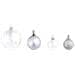 Set Palline Di Natale 100 Pz 6 Cm Argento / oro - Foto miniatura 4