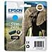 Originale Epson T2432 Ciano C13t24324012 Per Epson Xp750 Xp850 Xp860 Xp950 Xp55 24xl C13t24324010 740 Pagine 8.7ml - Foto miniatura 1
