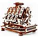 Kit Per Modellino In Scala In Legno Motore V8 - Foto miniatura 7