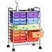 Carrello Portaoggetti Xxl 15 Cassetti Multicolore In Plastica - Foto miniatura 2
