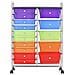 Carrello Portaoggetti Xxl 15 Cassetti Multicolore In Plastica - Foto miniatura 5
