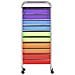 Carrello Portaoggetti Xxl 15 Cassetti Multicolore In Plastica - Foto miniatura 6
