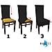 Set 2 Vestisedia Tondo Antimacchia Made In Italy Nero - Foto miniatura 6