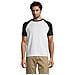 Bicolor manica Raglan uomo Funky - Foto miniatura 1