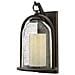 1 Lanterna Da Parete Per Esterno A Luce Media Bronzo Lucidato A Olio Ip44, E27 - Foto miniatura 1