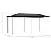 Gazebo 2,98x5,3x2,59 m Antracite 160 g /m² - Foto miniatura 4