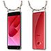 Catena Di Telefoni Cellulari Compatibile Con Asus Zenfone 4 Selfie Pro In Rainbow - Coperchio Protettivo In Silicone Con Anelli D'argento, Cinturino In Corda E Custodia Staccabile - Foto miniatura 8
